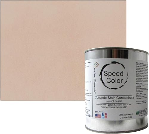 El tinte para hormigón Ten Second Color (TSC) hace 1 galón de grado profesional y fácil de usar. Tinte de cemento semitransparente. Se seca en