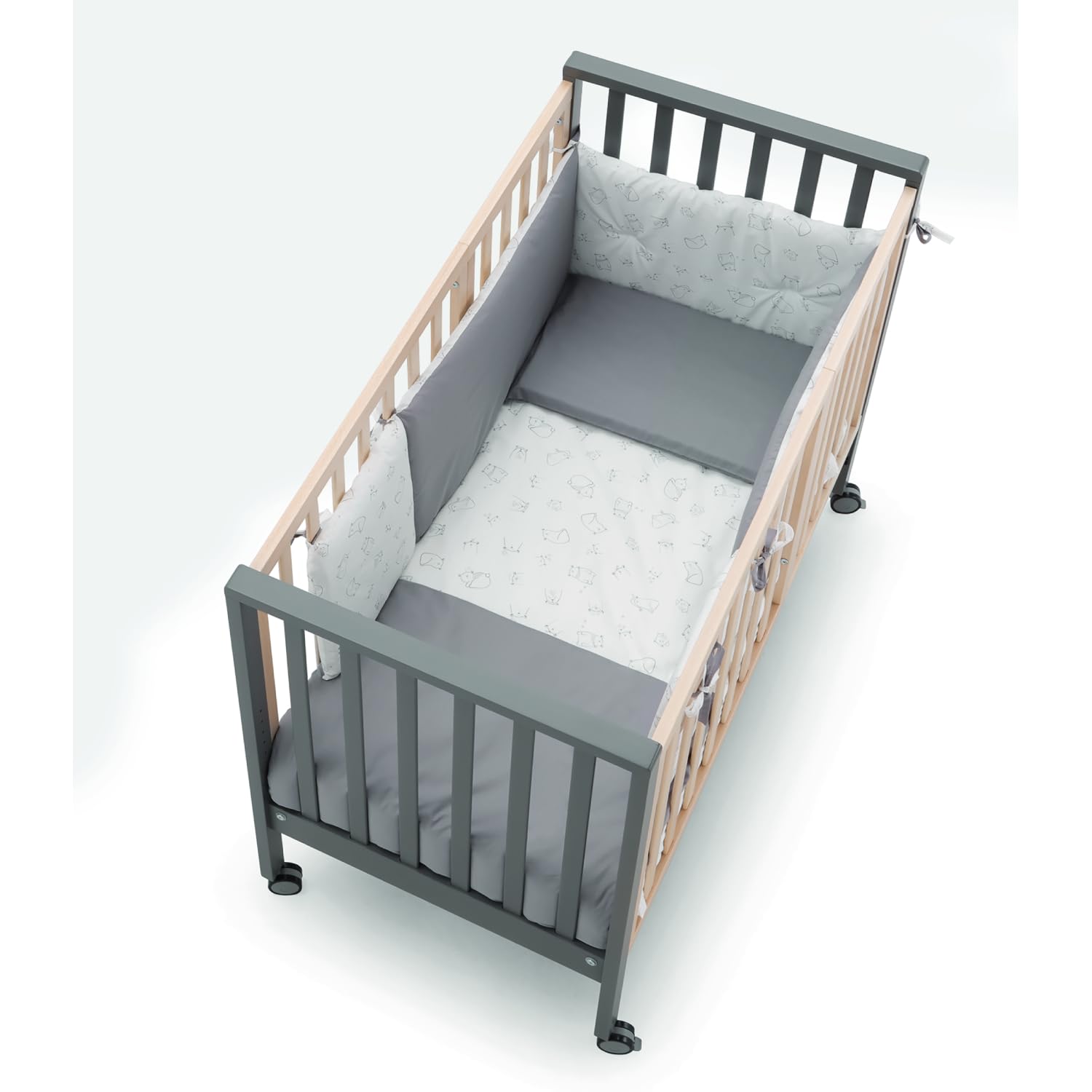 Evolution Completo Sfilabile orsetti Bianco Grigio