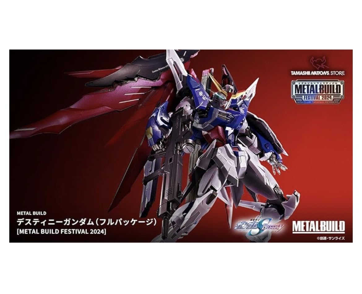 L BUILD デスティニーガンダム FESTIVAL 2024 METAL BUILD デスティニーガンダム（フルパッケージ） [METAL