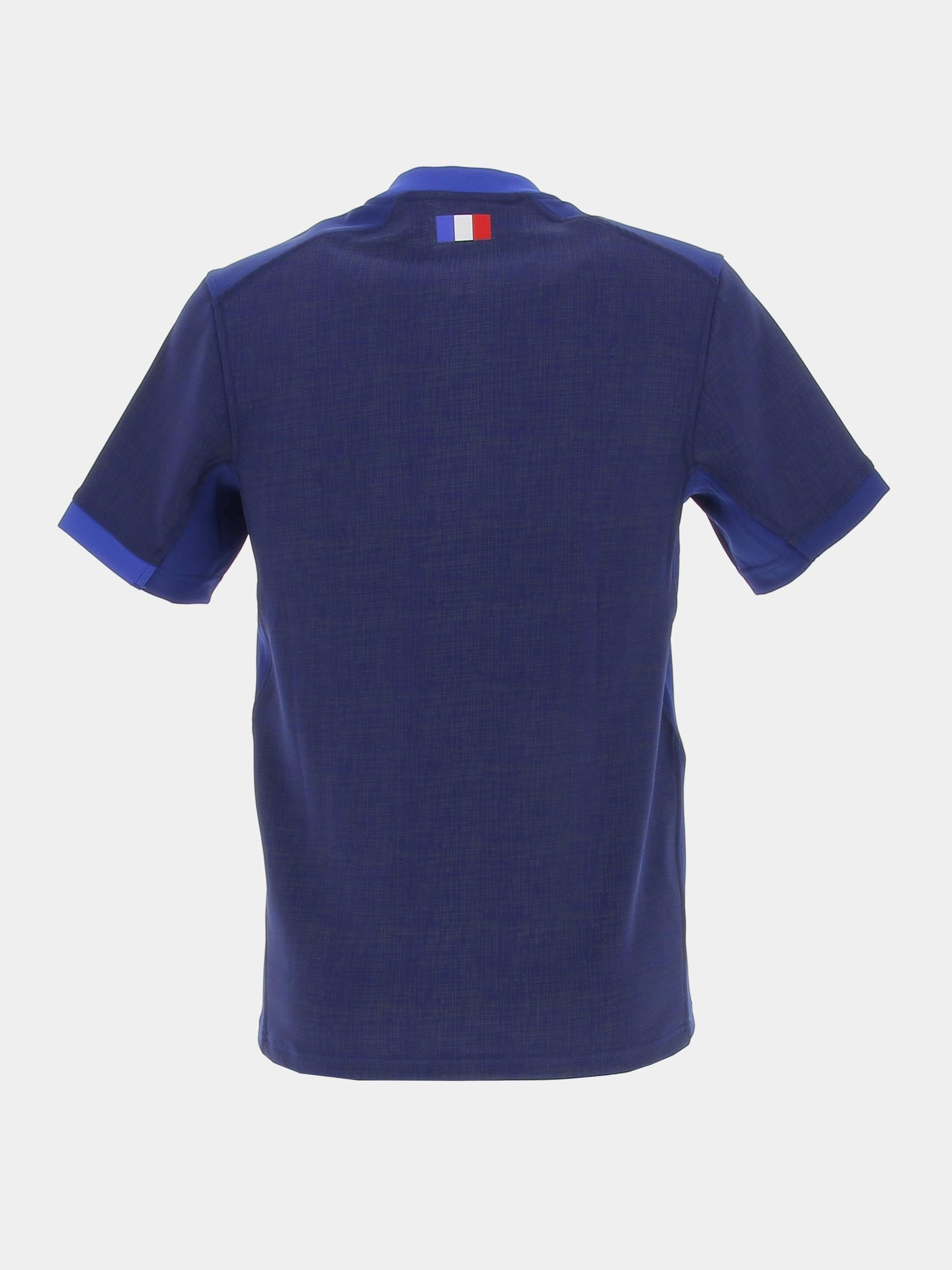 Le Coq Sportif Unisex Ffr Xv Maillot Replica Ss Cdm M Pblue in t Shirt Damen