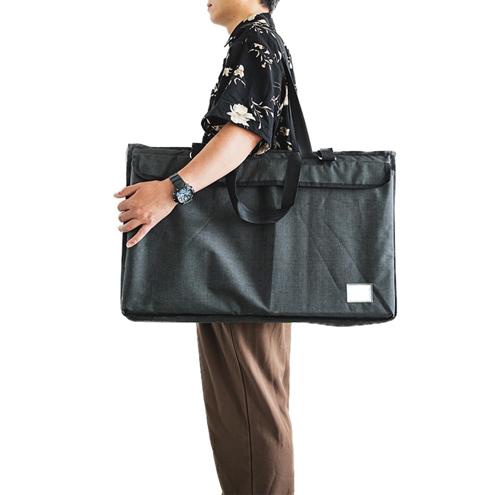 Borsa da trasporto per tavolo da campeggio Custodia pieghevole portatile con manico Borsa da esterno in tessuto Oxford impermeabile con maniglia per carta da campeggio pieghevole per picnic