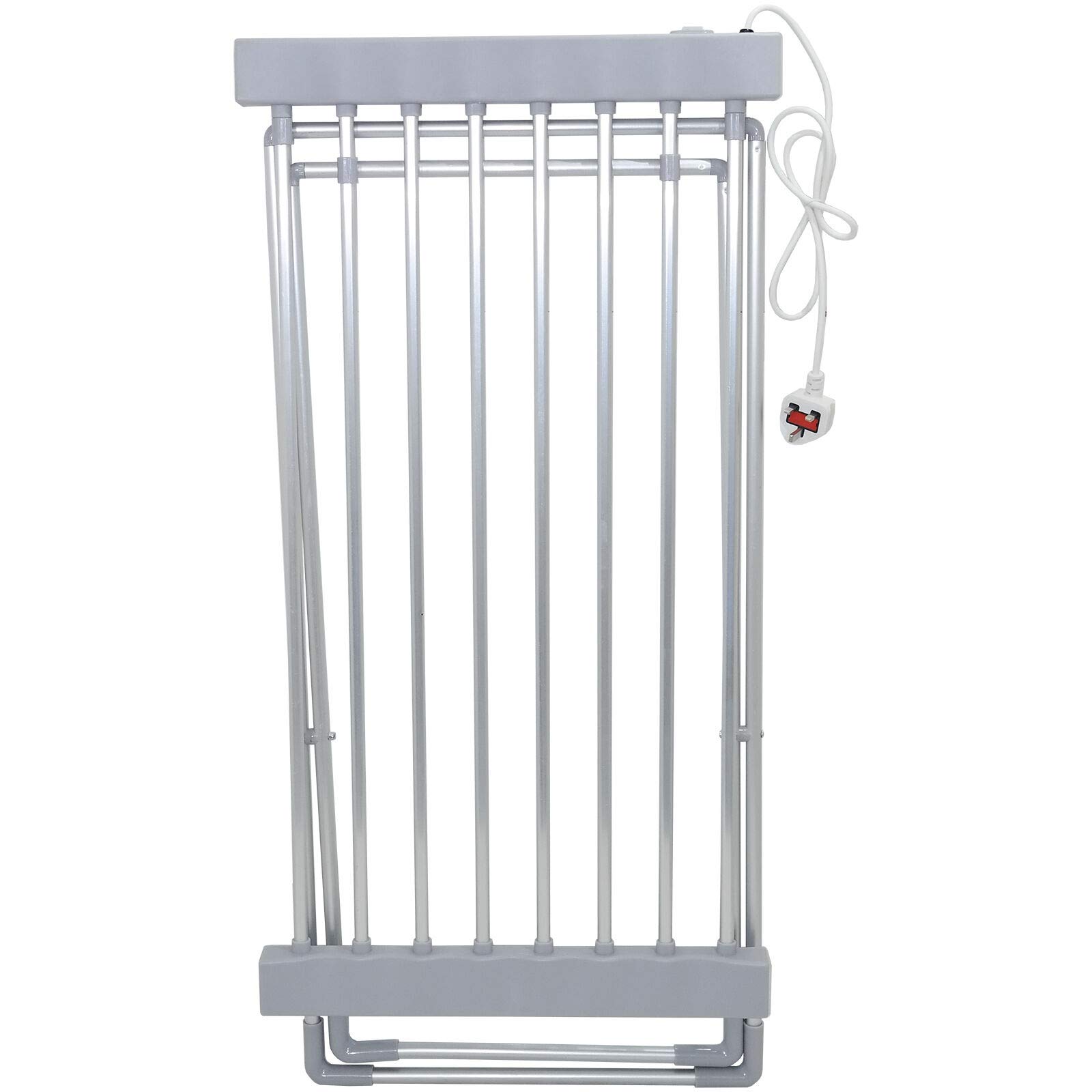 Essiccatore elettrico riscaldato dei vestiti, stendino interno pieghevole ad alta efficienza energetica, scaffale di cavallo di essiccazione della lavanderia eccellente sicuro