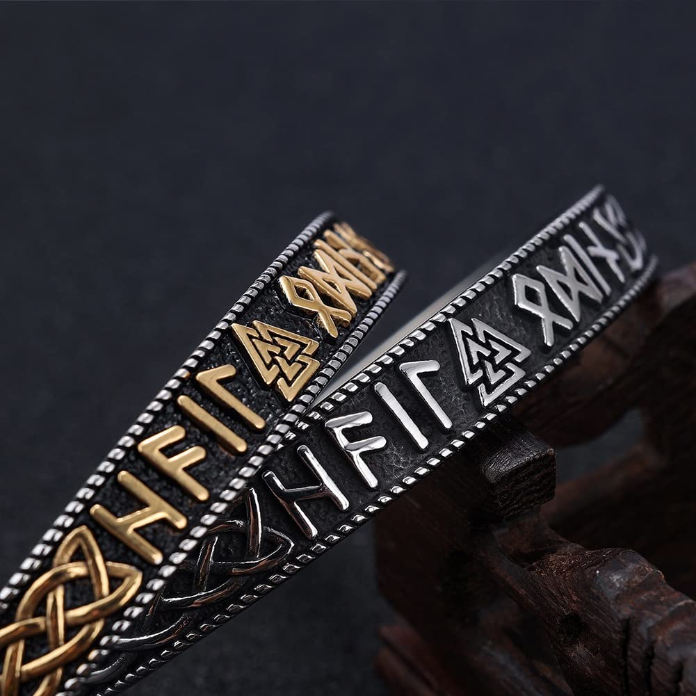 Viking Armbanden | Stoere RVS en Leren Armbanden