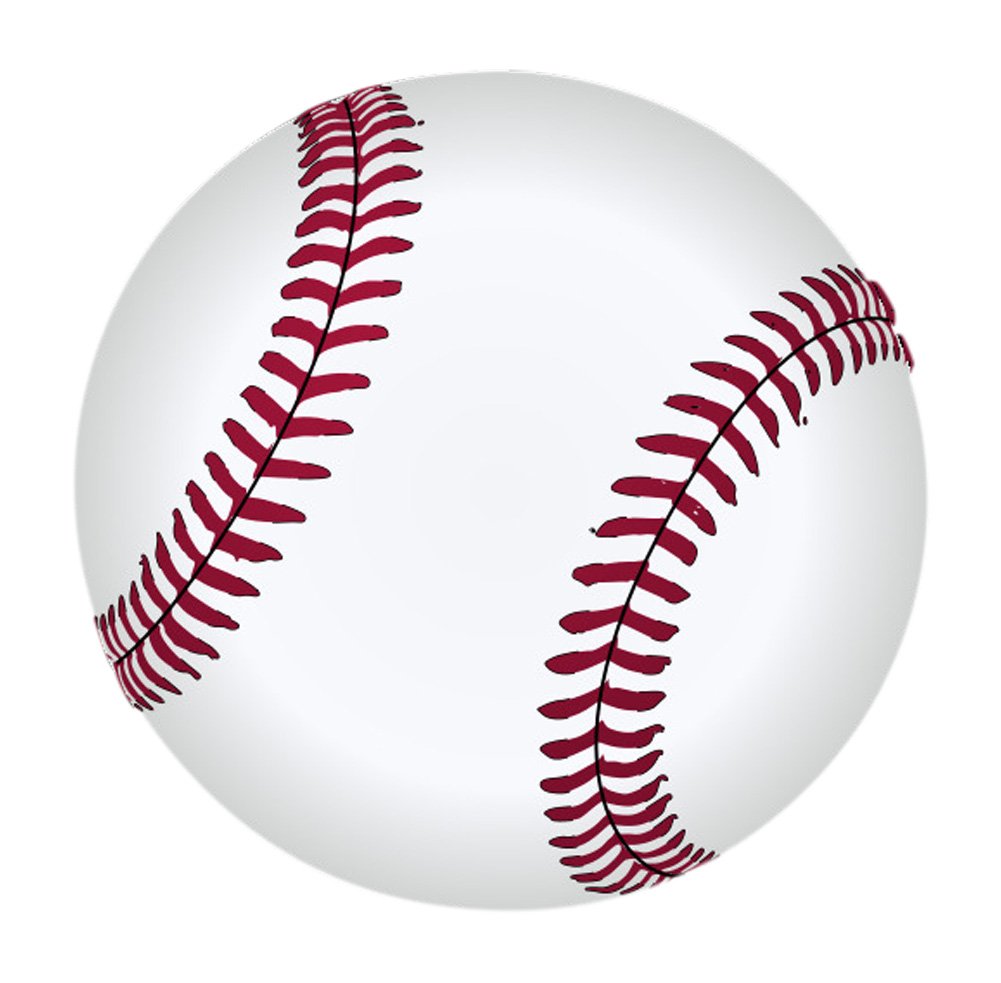 Rogue River Tactical Best Round Baseball Base Ball Auto Decal Bumper Sticker Vinyl for Car Truck Van RV SUV Boat Window Locker