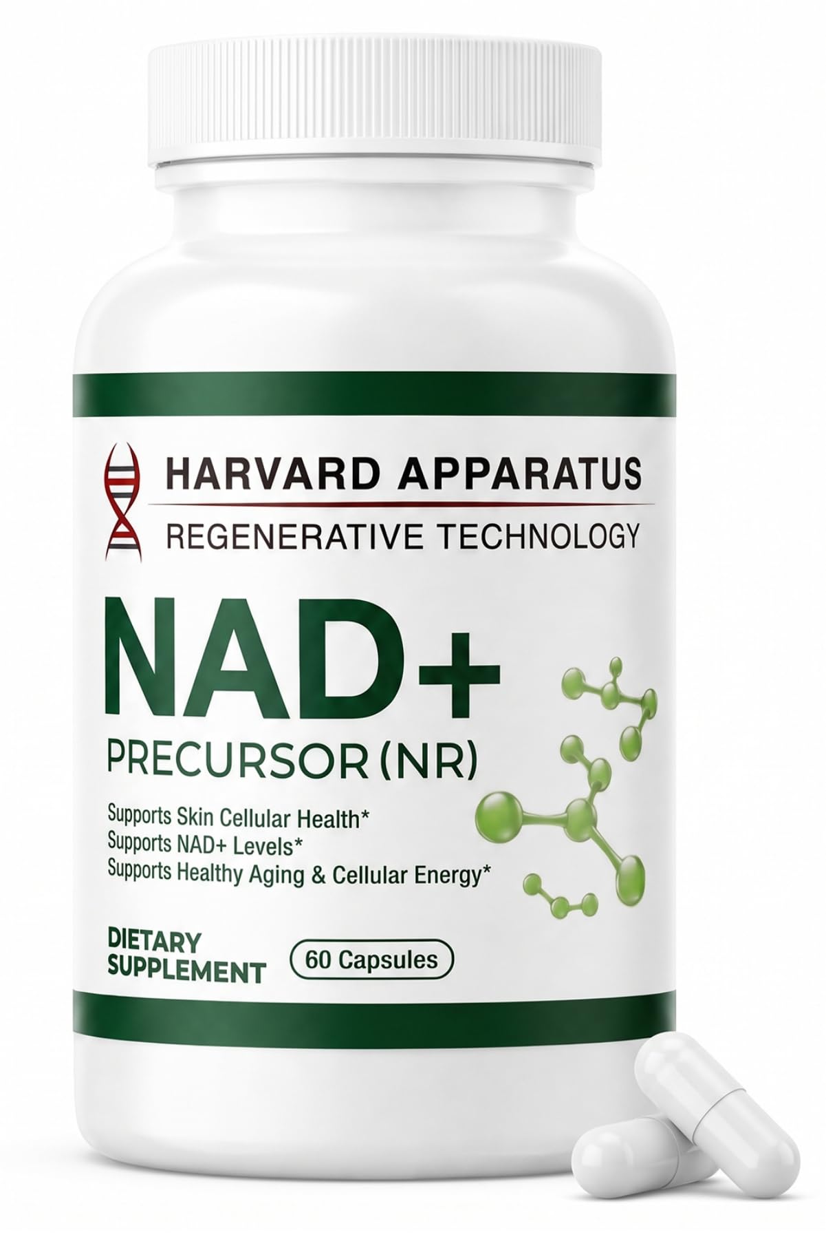 NAD+ Supplement - Nicotinamide Riboside 600mg, NMN Alternative