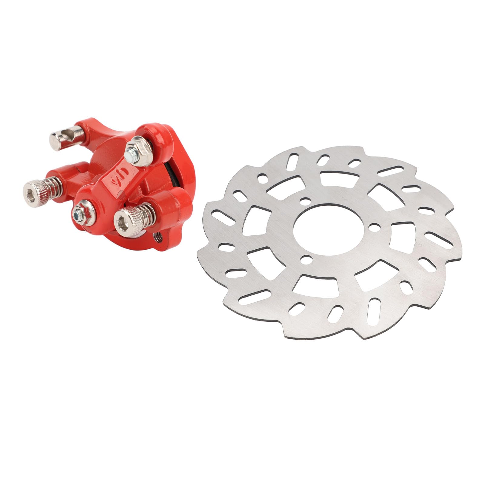 Electric Scooter Stainless Steel Disc Brake Caliper Set for Front and Rear Wheels