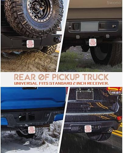 Miniatura 7 de Swono Cubierta de enganche de remolque automática personalizada, tapa de enchufe de tubo receptor de remolque de 2 pulgadas, inserto de bola de