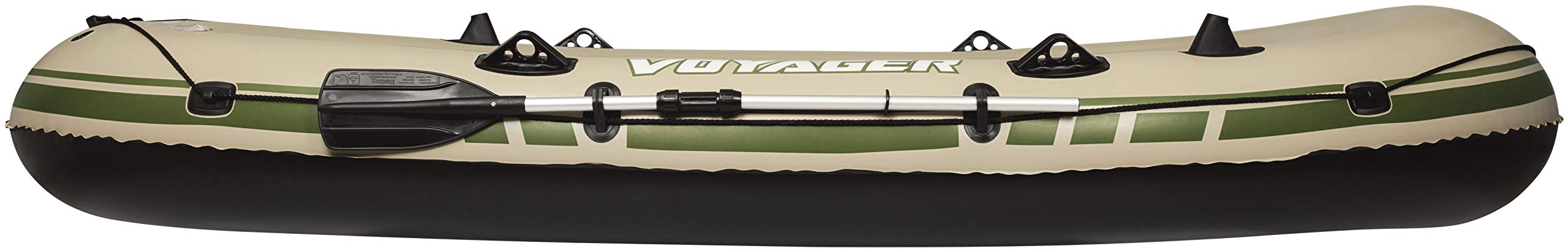 Bestway Hydro-Force Schlauchboot-Set Voyager 500, für 3 Personen, 348 x 141 x 48 cm, Mehrfarbig