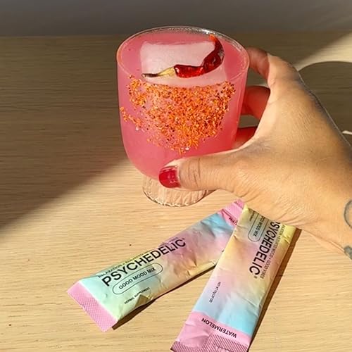 Miniatura 9 de Good Mood Mix - Sandía - Paquetes de polvo  Mezcla de bebida de kava  Fácil de abrir una sola porción  14 barras