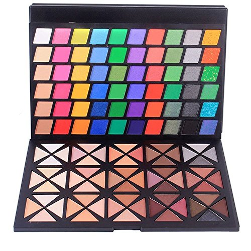 Professional 120 Colors Warm Shimmer MakeUp Eyeshadow Palette (# 6 Color)