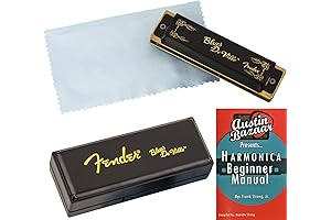 Fender Blues DeVille Harmonica in C Bundle: Amplify Your Blues Expression