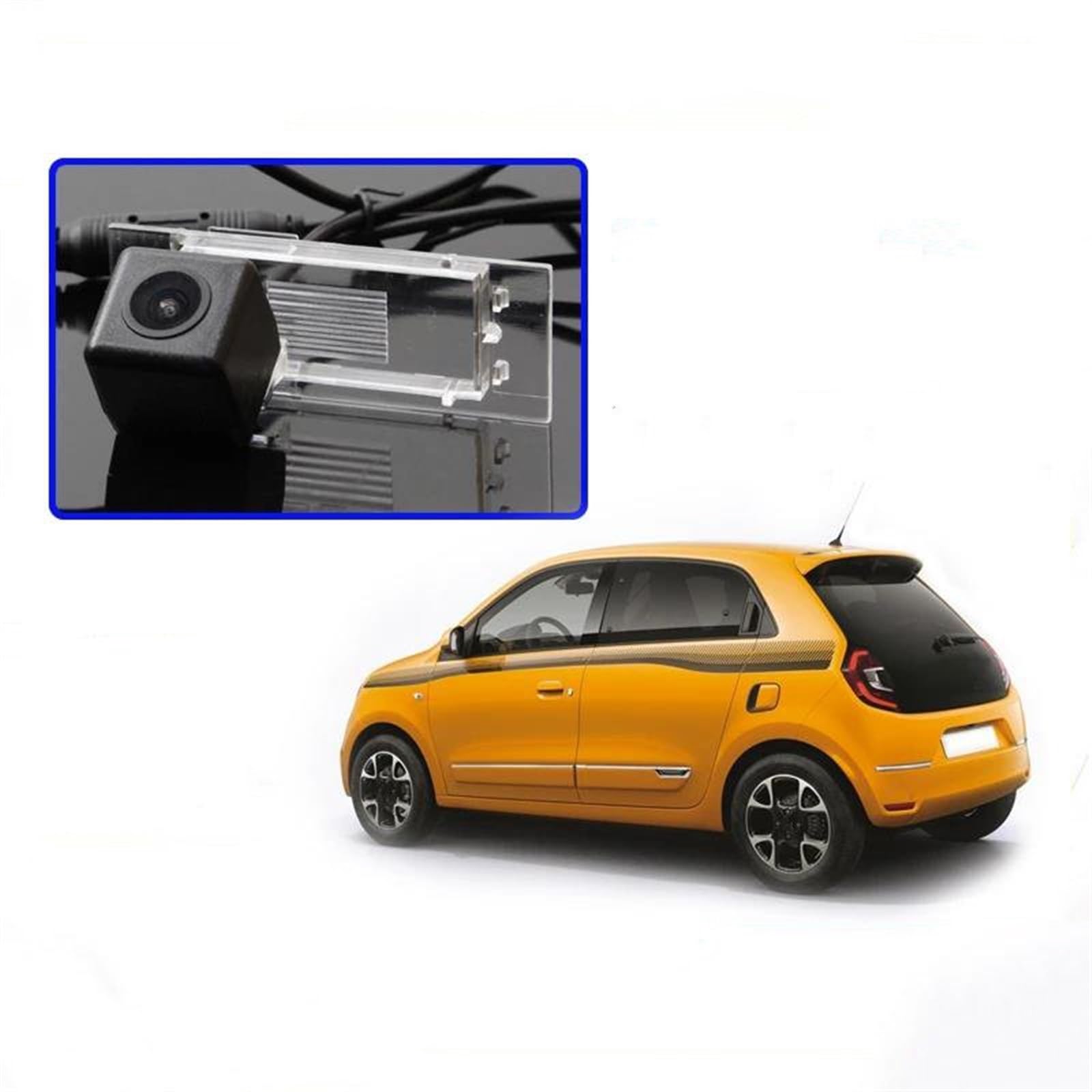 Caméra de Recul Caméra Recul De Vue Arrière De Voiture pour Twingo 3 III 2014~2020 Caméra D'aide À La Marche Arrière De Voiture Voiture Caméra de Recul