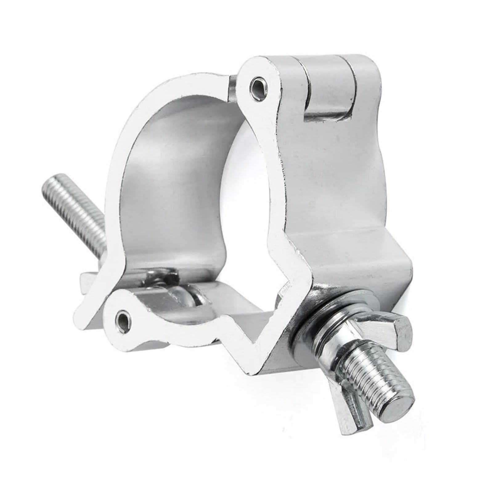 2Pcs Aluminum Alloy Stage Light Truss Clamp Quick Release Clip Bracket - DJ Light Clamps for 18-52mm Lamp Hanger Hooks(35-45mmx3mm)