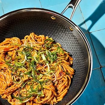 Ken Hom Carbon Steel Wok, 32cm, Excellence, Induction Hobs