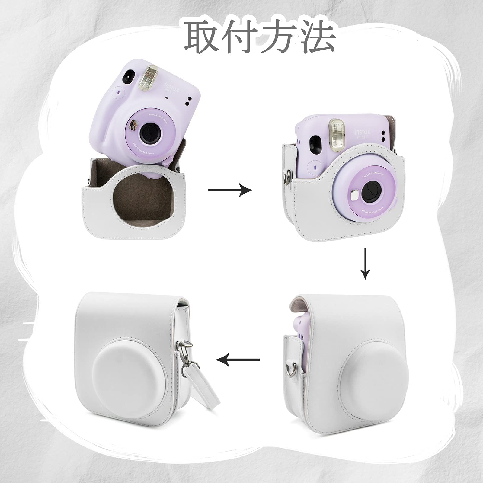 動作品 チェキ Instax mini8 (ホワイト) 動作品 チェキ Instax mini8 (ホワイト)