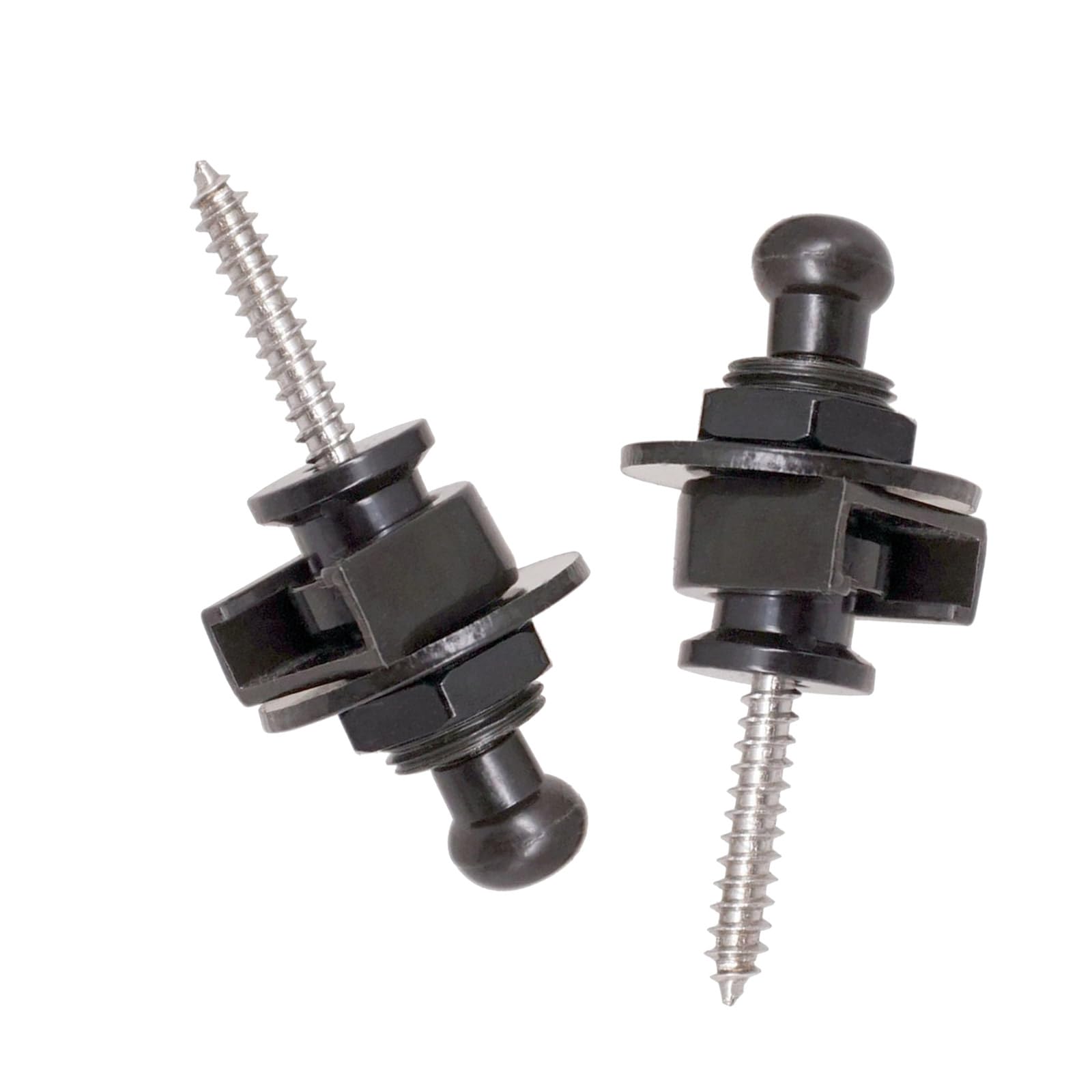 2Pcs Guitar Strap Security Locks Strap Buttons Guitar Hardware Guitar Strap LocksGuitar Pins For Electric Guitars Bass