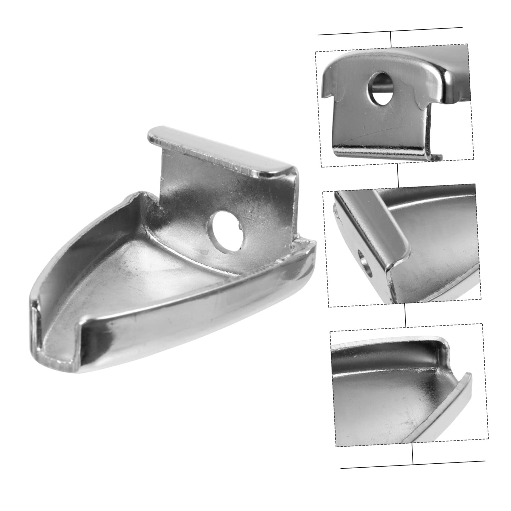 15stücke Drum Hook Dreieckige Form Plattierungs-drum-connector Für Langlebige Ersatzteile Geeignet Für Bass Und