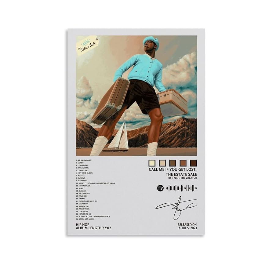 Tyler The Creator ポスター Amazon.co.jp: Tyler, The Creator ポスター CALL ME IF YOU GET