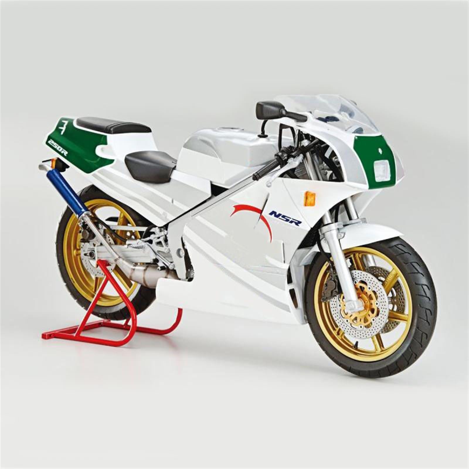 SEYXF Motorbike Toy 1:12 Motorcycle Model Toy Vehicle Collection Assembled Version for H-onda MC18 NSR250R SP 1989