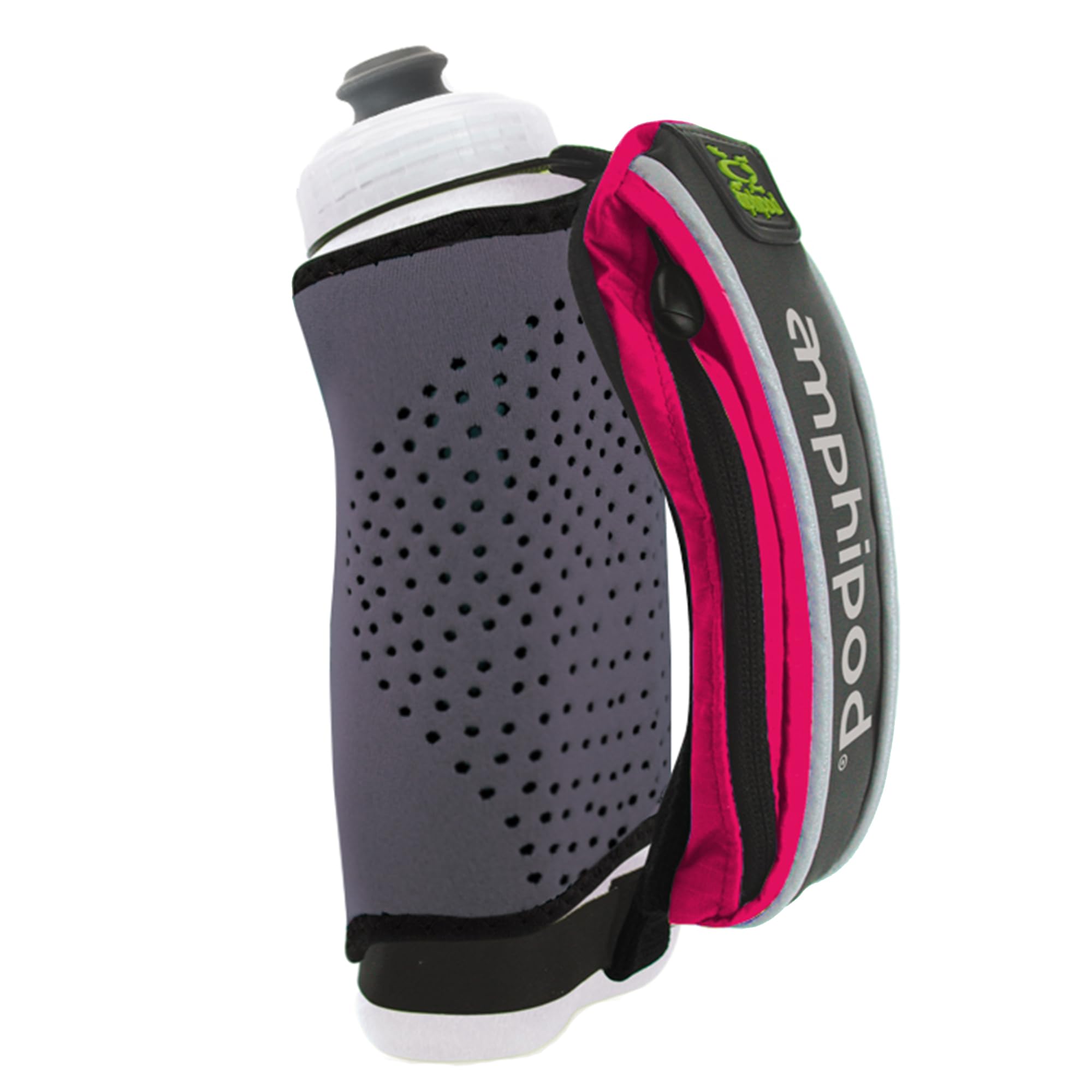 Amphipod Hydraform Jett-Lite Thermo-Handheld, ergonomische Hydratation und Aufbewahrung für Läufer, Wanderer und Sportler (300 & 590 ml), Sangria, 340 ml