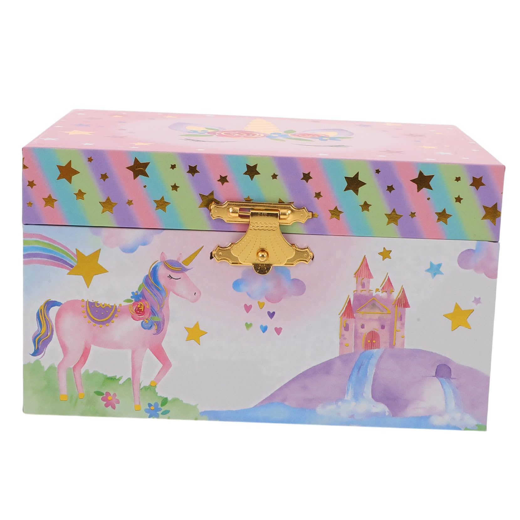 Caja musical de unicornio para regalar en Navidad y cumpleaños infantiles