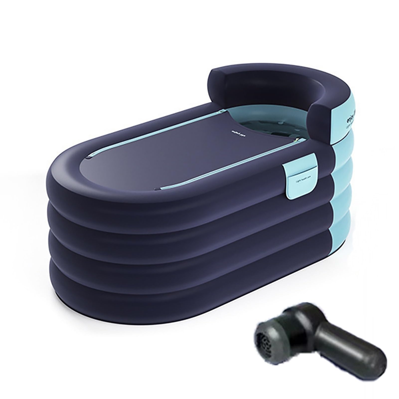 Bañera de hielo inflable portátil para atletas adultos que buscan terapia de agua fría