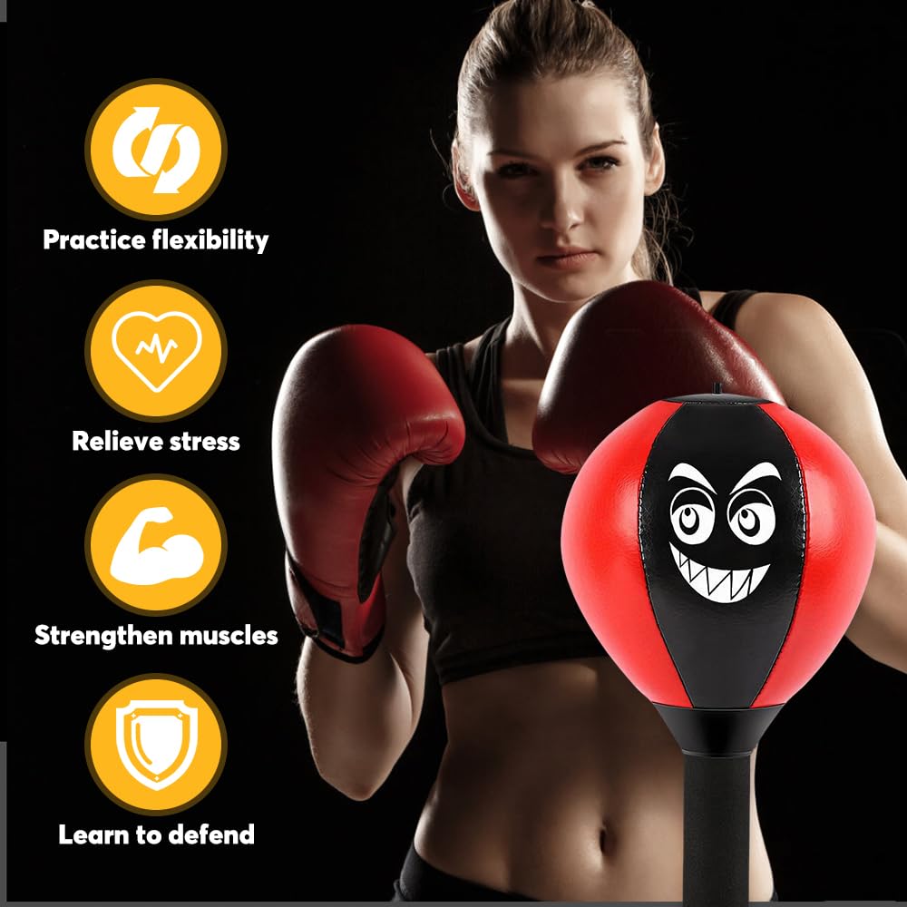Punching ball tavolo ufficio punching ball con ventosa, resistente palla Rage Bag Desktop Punching Bag Mini sacco da boxe per attività a casa e in ufficio per alleviare lo stress