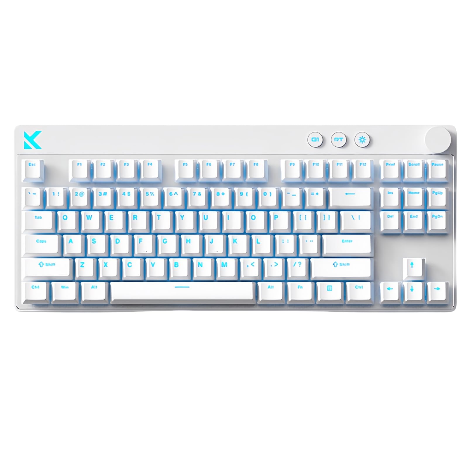 自作キーボード MTMH87 87% Keyboard E-white 自作キーボード MTMH87 87% Keyboard E-white