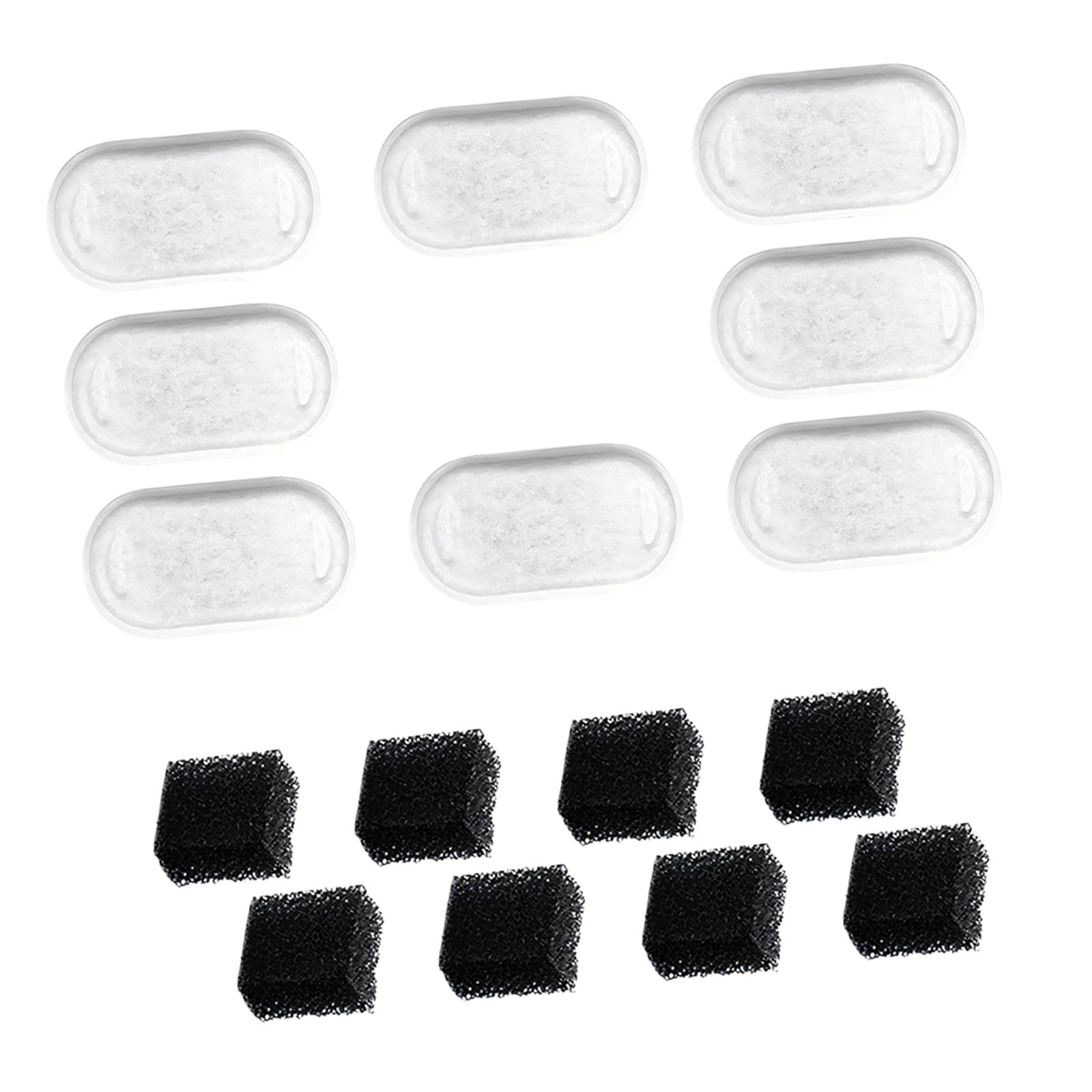 Uqezagpa Pet Water Fountain Activated Carbons Sponge Filter for Pet Dog Water Purifiers Filter Waters Care Accessory for Cats Drinkers Dog Purifiers