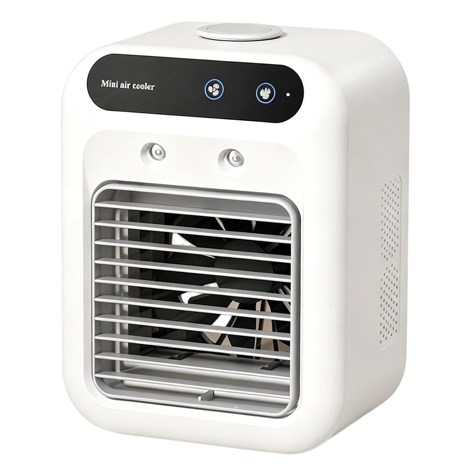 RetroNest Portable Air Conditioner Fan,2-in-1 Mini Cooler and Humidifier,Quiet Operation Personal Cooling Fan for Home Office Outdoor Use A