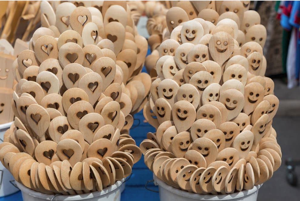 Cucchiaio in legno inciso - Divertente regalo di Natale per adulti - Scusa, è una m**rda che qualcuno ha detto che ti piace cucinare, quindi ecco un cucchiaio - Regalo da cucina