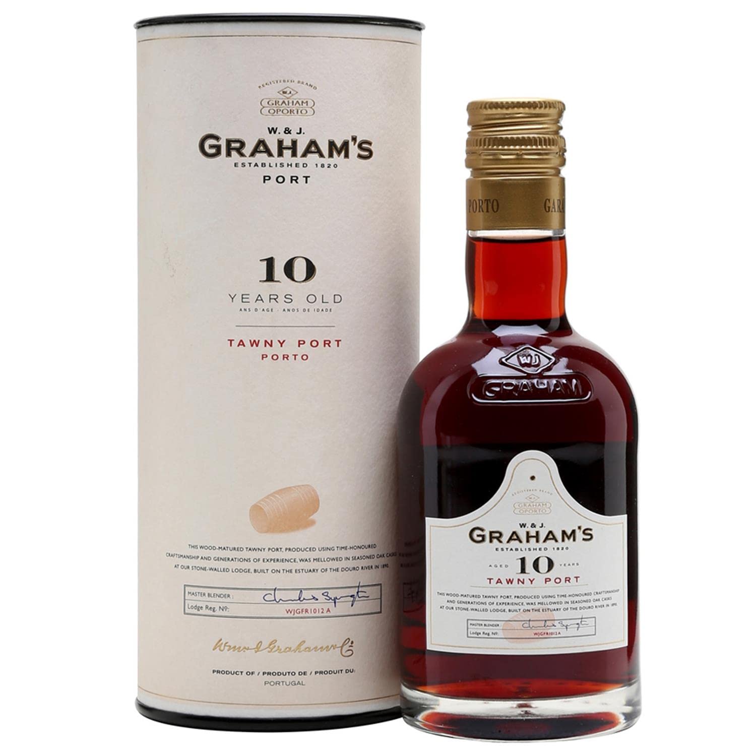 Grahams 10 Year Old Tawny Port 20cl Bottle