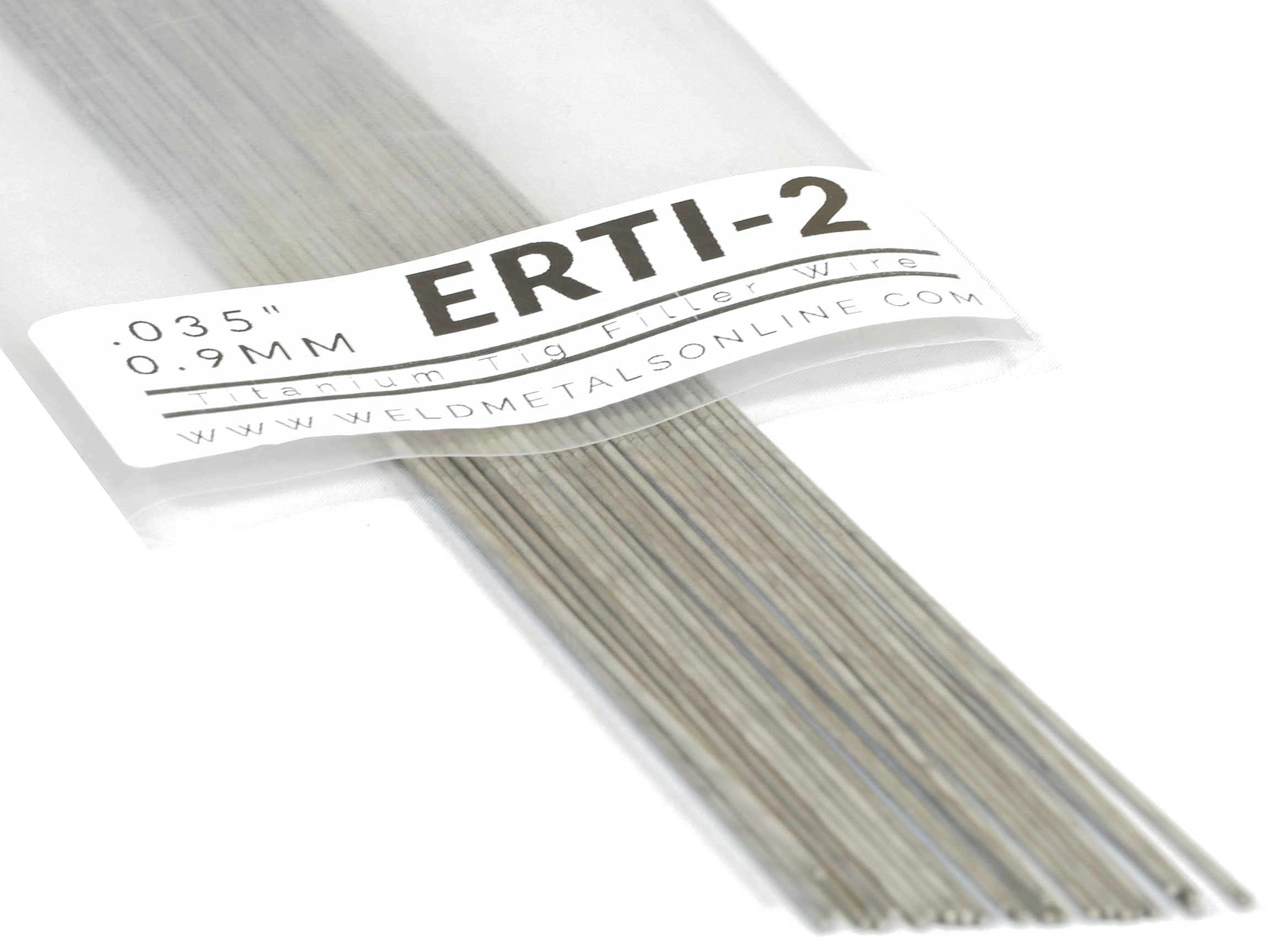 Buy Titanium TIG Filler Wire .035 (0.9mm) 25 Pack ERTI2 Titanium
