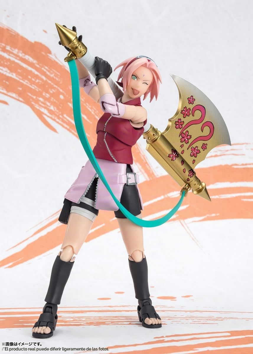 TAMASHII NATIONS - Naruto - Sakura Haruno - Edición NARUTOP99 - Figura de acción Bandai Spirits S.H.Figuarts