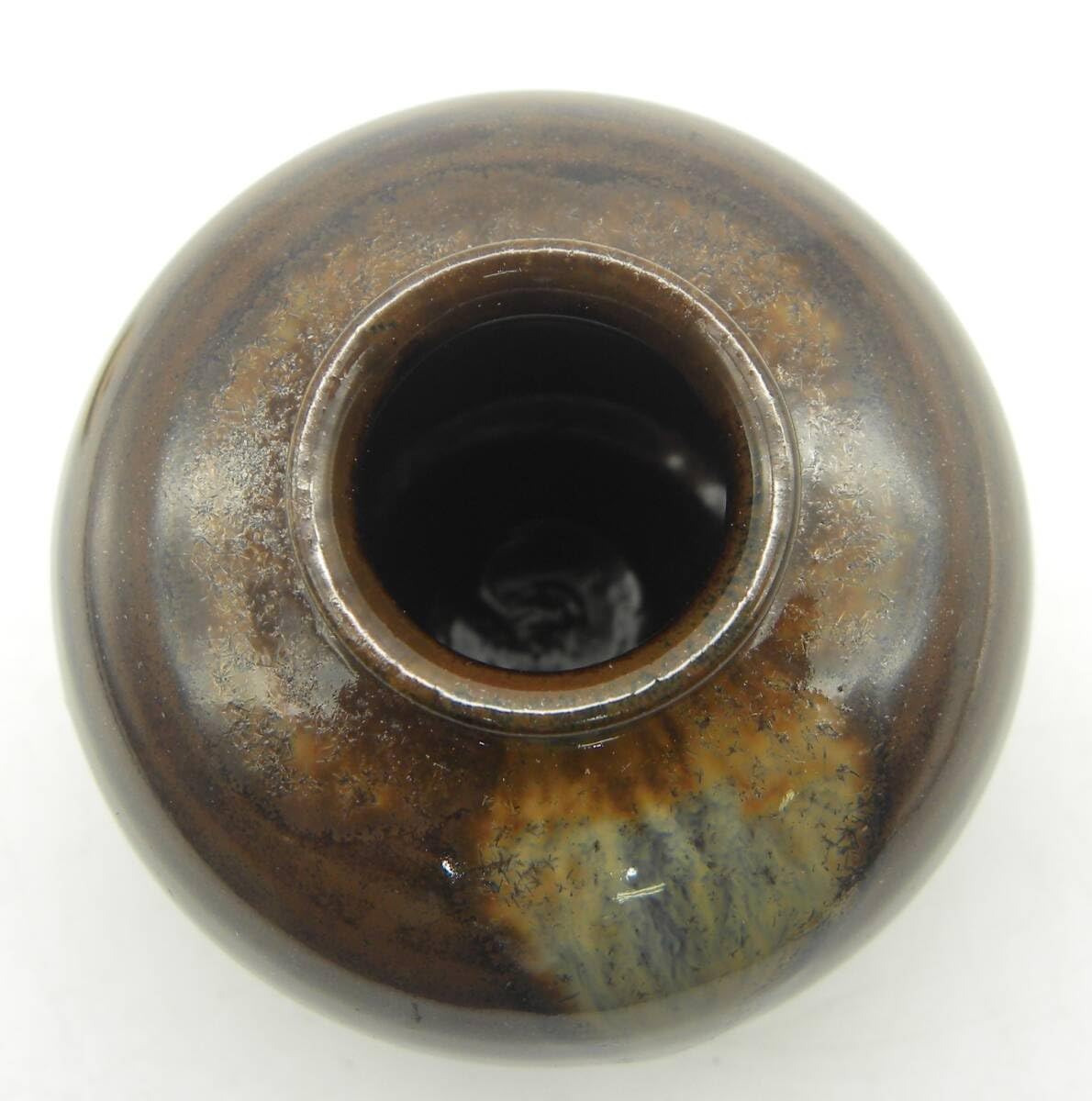 茶道具 文琳茶入 平安 喜山 Amazon.co.jp: 文琳茶入 茶道具 茶器 平安 森山造 箱付き 5935