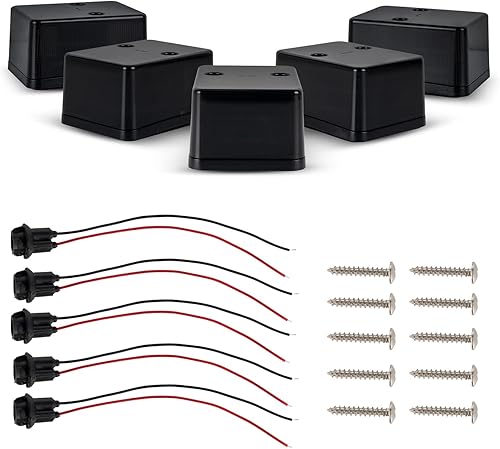 Miniatura 4 de Luces LED para techo de cabina compatibles con Dodge RAM 1500 1999-2001 y RAM 25003500 1999-2002 Pickup, 5 piezas ámbar de liquidación superior,