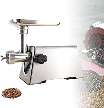 Electric Animal Feed Pellet Machine, Dog Cat Food Maker, Bird Feed Extruder, Electric Bird Fishing Bait Granulator, Household Small Processing Tool 2.5/3.5/4/6/7mm