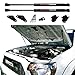 Redline Tuning 21-27010-02 Hood Quicklift Plus System Compatible with Toyota Tacoma 2005-2015 (All Black Components)