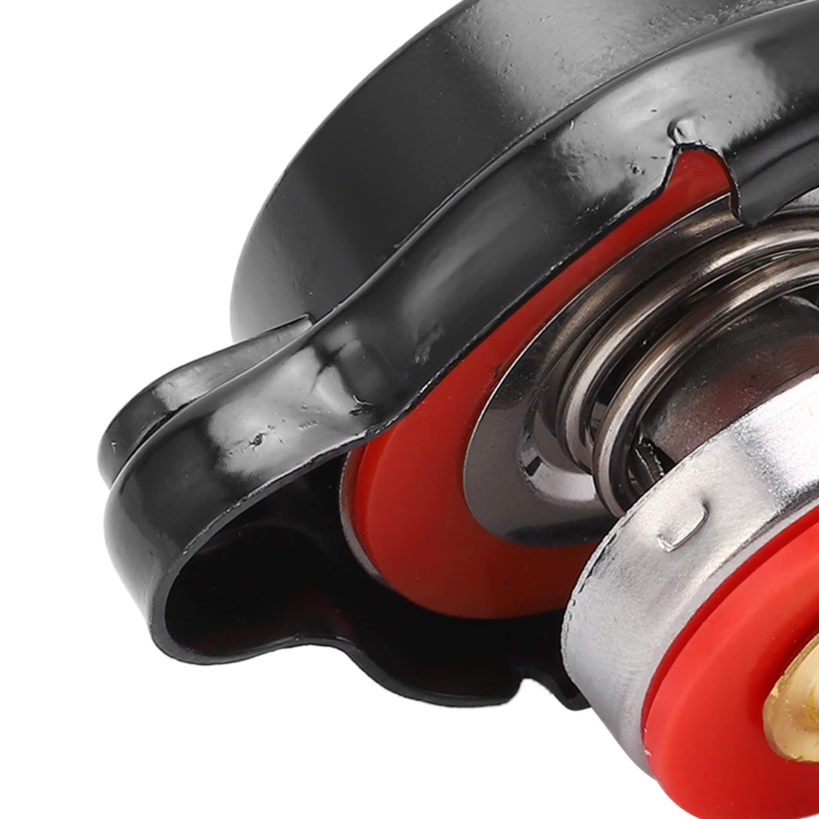 Tappo per Termometro per Radiatore, Tappo per Radiatore Ad Alta Pressione con Indicatore di Temperatura 1,8 Bar 1638630001 Sostituzione Ad Alta Precisione