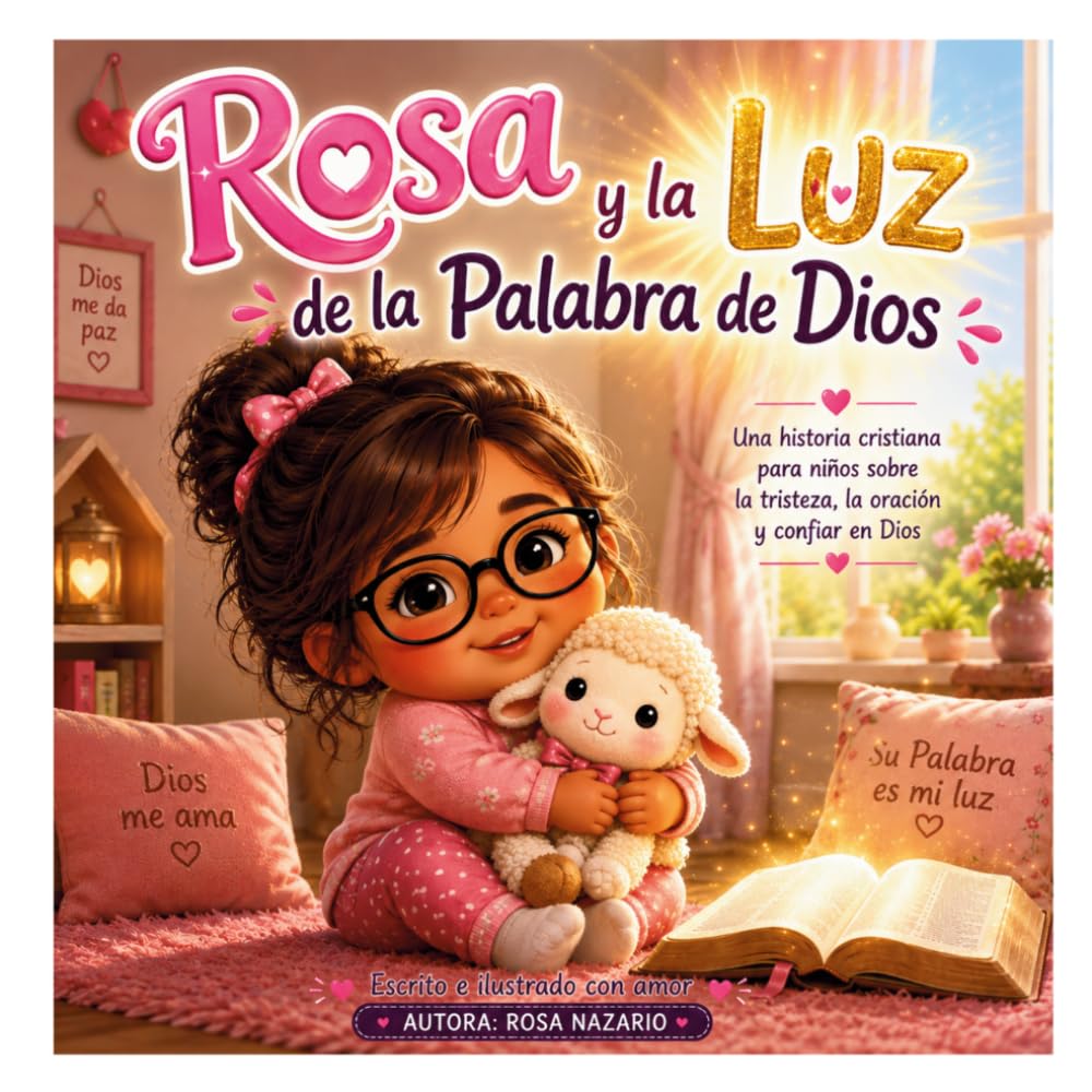 Rosa y la Luz de la Palabra de Dios: Una historia cristiana para niños sobre la tristeza, la oración y confiar en Dios (Dejad que los ninos vengan a mi - Aprendiendo a caminar con Jesús)