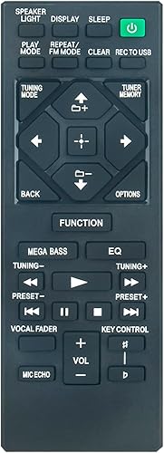 Miniatura 1 de RMT-AM220U reemplaza el trabajo de control remoto para Sony MHC-V11 sistema de audio todo en uno de alta potencia