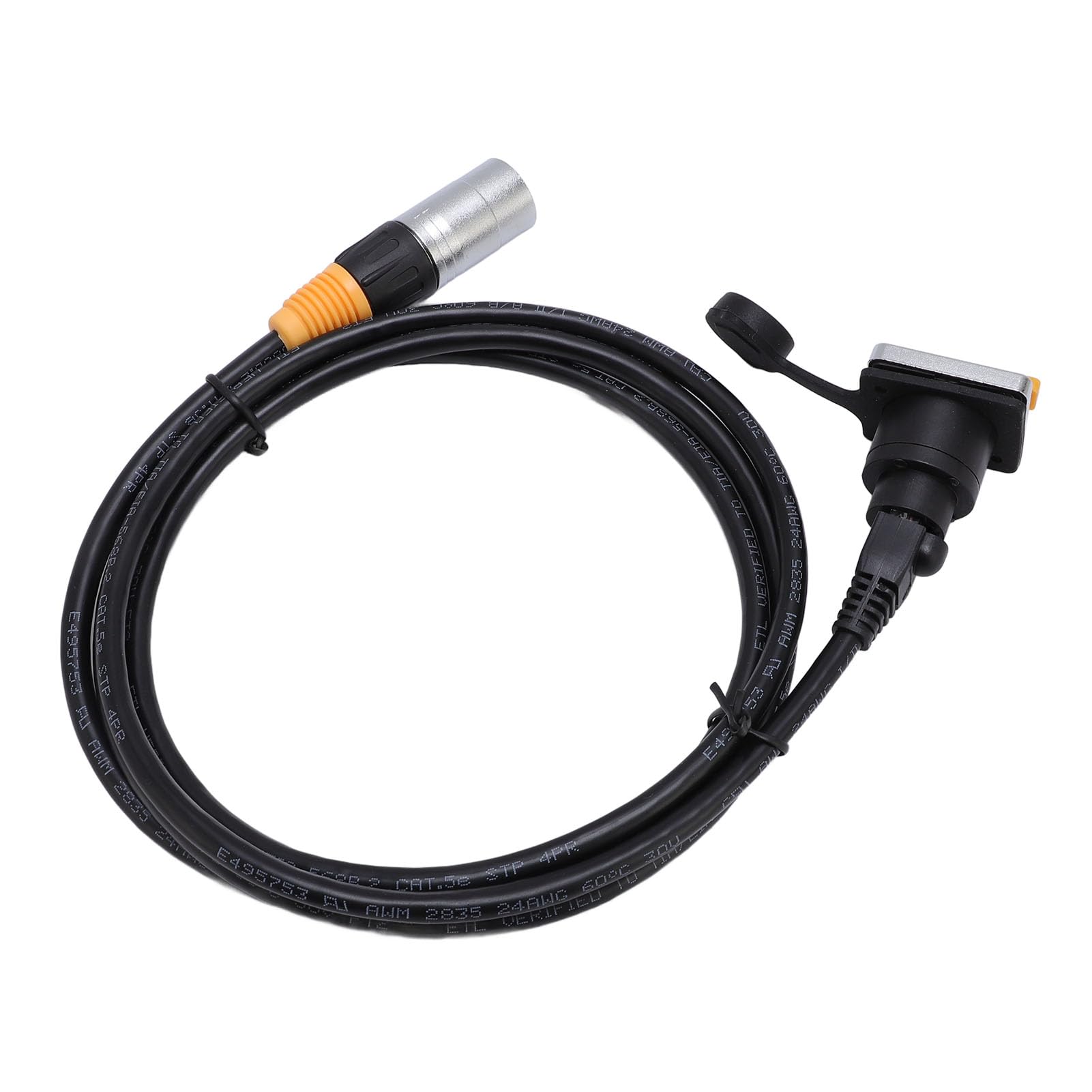 Câble d'Extension Ethernet STP RJ45 Mâle vers Femelle, Conception Étanche Connexion Stable Adaptateur Réseau LAN pour Routeurs Commutateurs Caméras (1.km/4.adjectif)