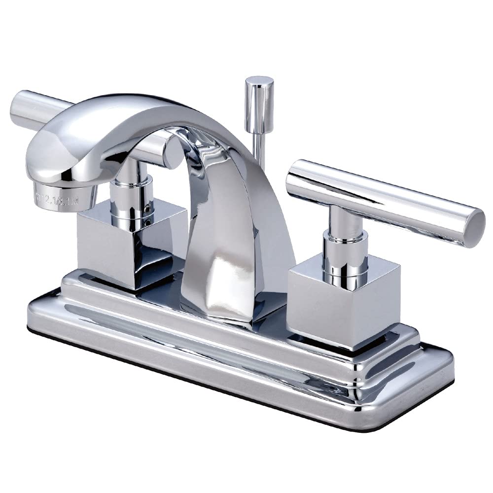 Robinet de salle de bain Claremont Kingston KS464 en laiton chrome de 10,2 cm