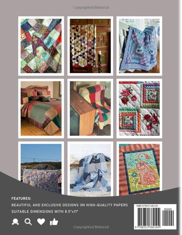 Miniatura 2 de Patchwork Place Quilt Photography Book Picture Book Of Cozy Quilts Designs With 40 Exclusive Photos Gifts For Anyone To Love And Enjoy
