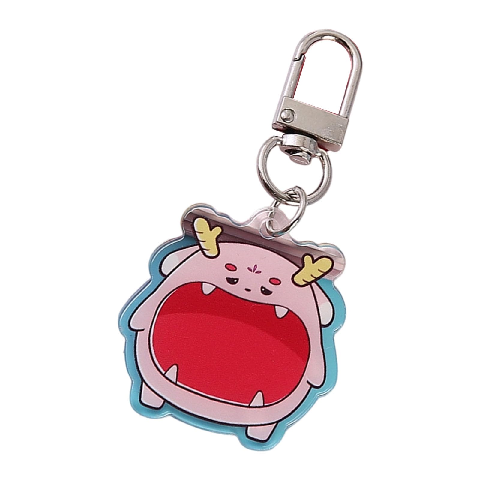 Xinsheinelry Lucky Dragon Acrylic Keychains for Backpacks Creative Cartoon Design Sturdy Ornament Party Supplies Dragon Accessory