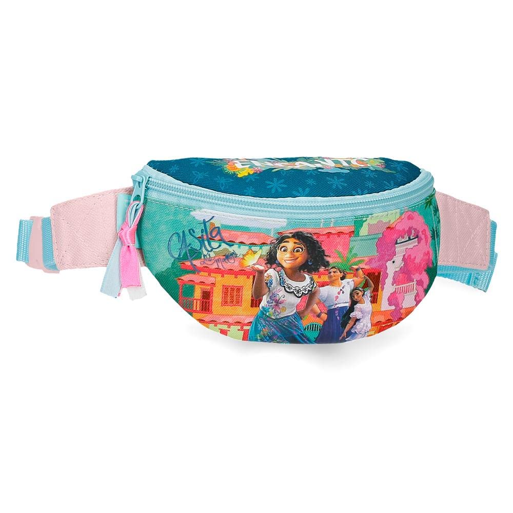 Disney Encanto Casita Los Madrigal Riñonera Multicolor 27x11x6,5 cms Microfibra