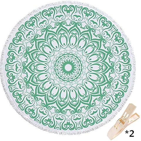 Morbuy Toalla de Playa Mandala Multi-Funcional Cover