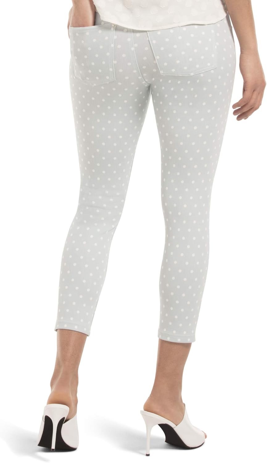 Ultra Soft Denim Jean Capri Leggings - Image 2