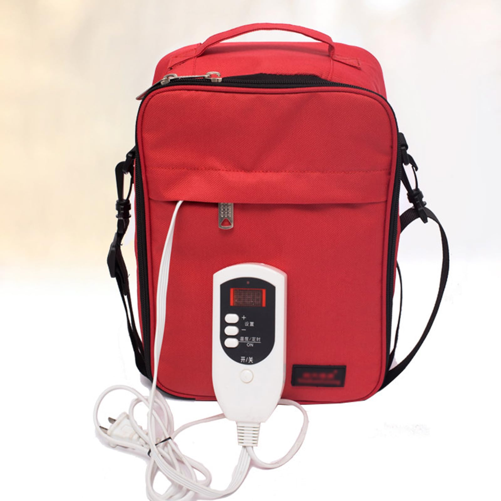 Bolsa de calefacción de diálisis peritoneal, calentador de líquido de temperatura constante de 2 litros, paquete de líquido caliente de 20-65 °C con temporizador, suministros esenciales para diálisis