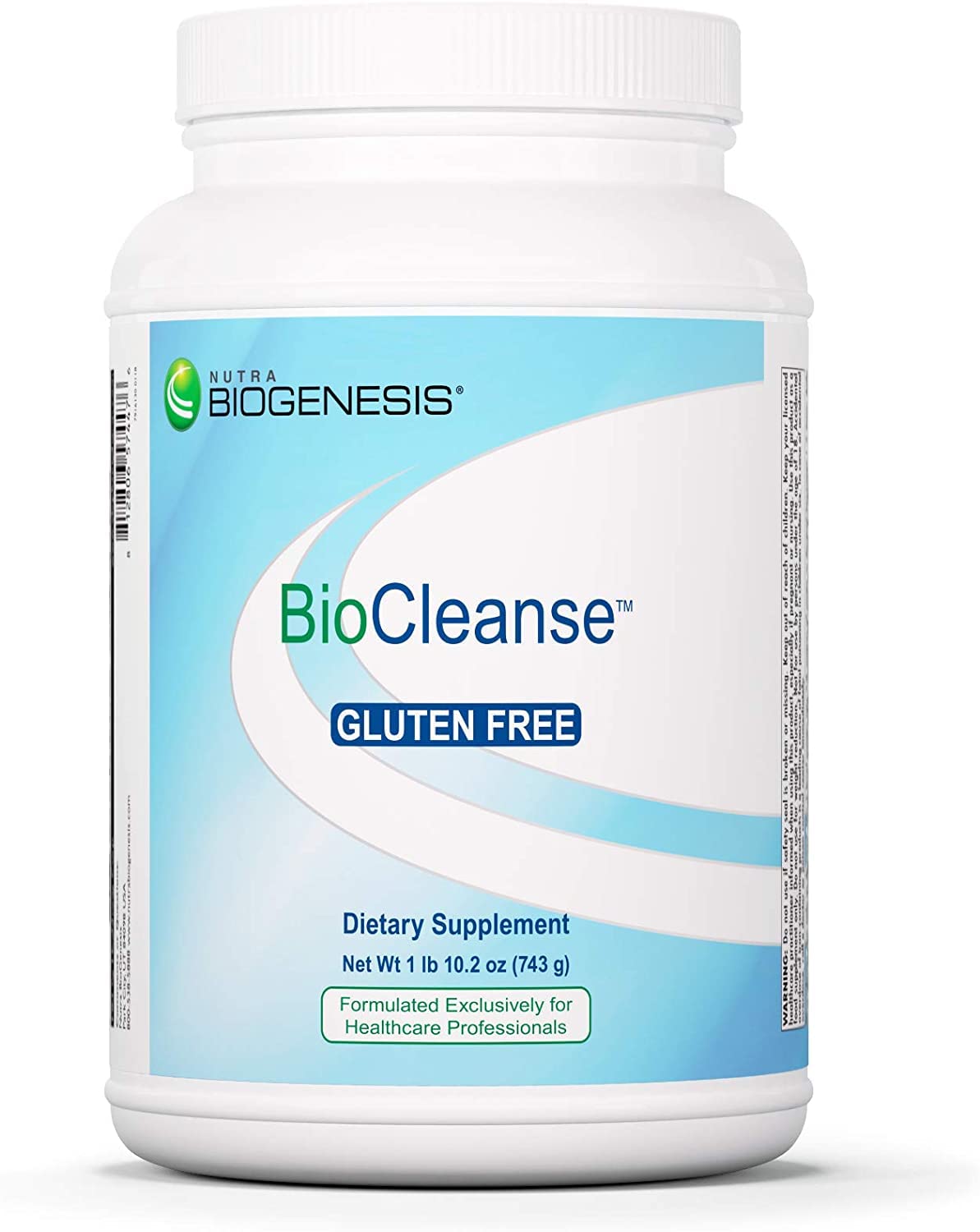 Nutra BioGenesis - BioCleanse - Milk Thistle, Calcium-D-Glucarate and Plant Protein Blend for Liver Cleansing and Detoxification - Gluten Free, Powder - 1 Lb